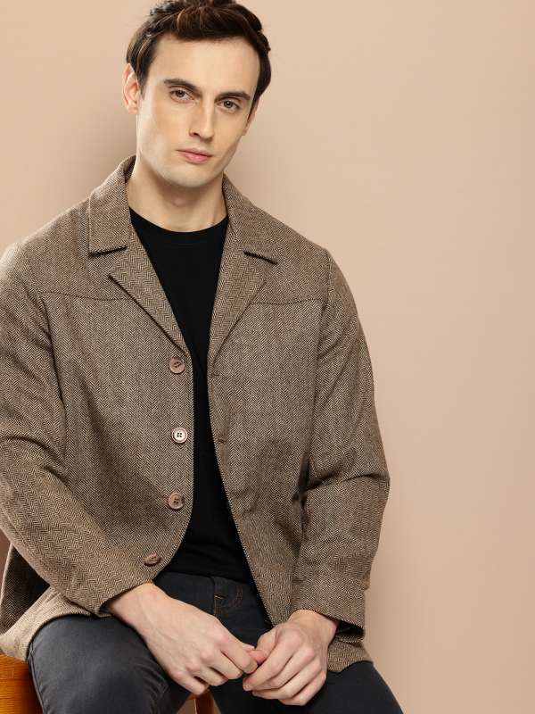 Mens wool blazers sales
