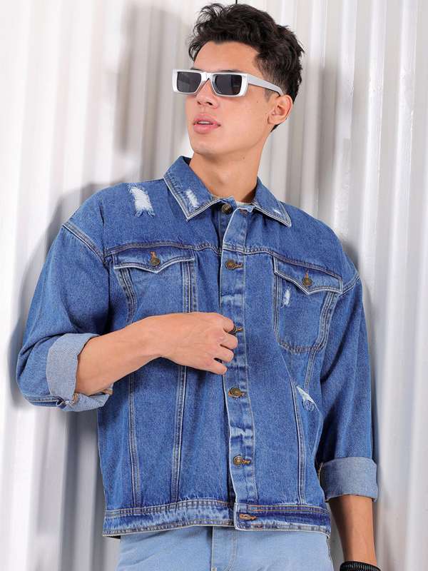 Denim jackets for men under 1000 store