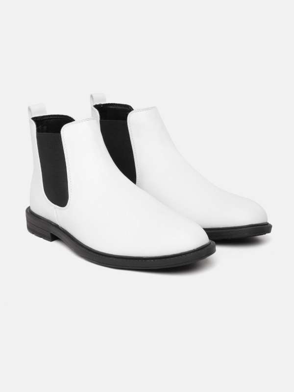 White mens chelsea boots discount