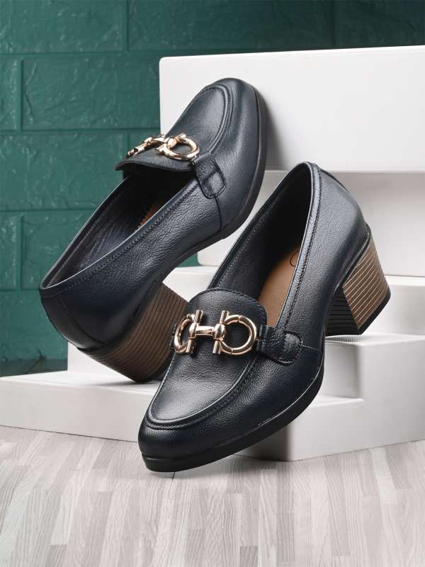 Black Block Heels Buy Black Block Heels online in India