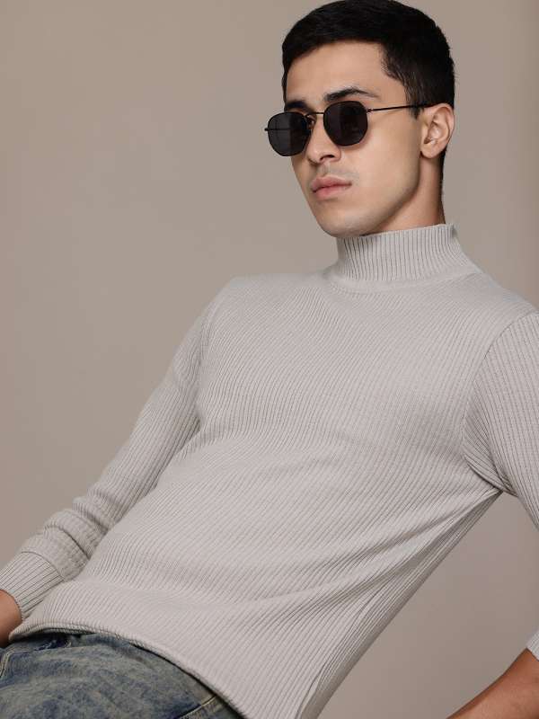 Men High Neck Sweaters Buy Men High Neck Sweaters online in India