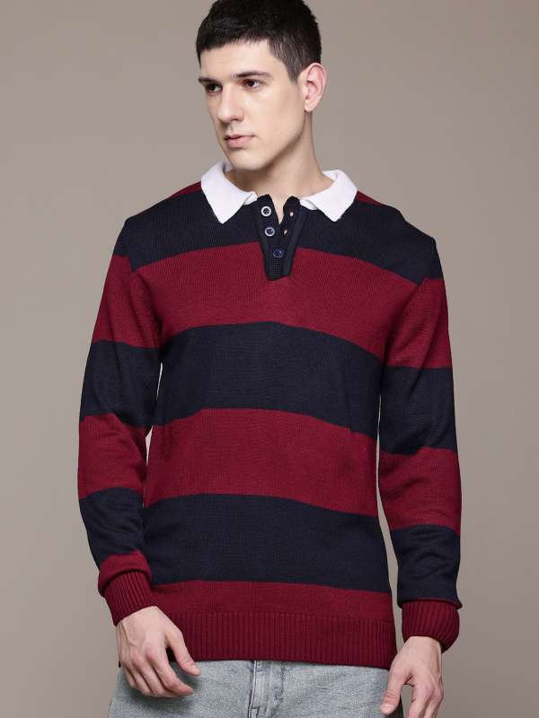 Pullover with collar hotsell