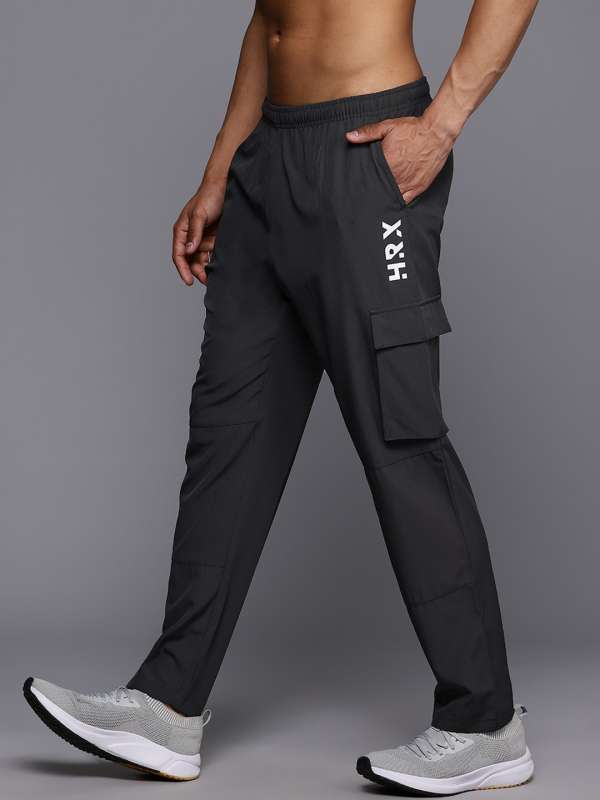Grey plaid track pants deals
