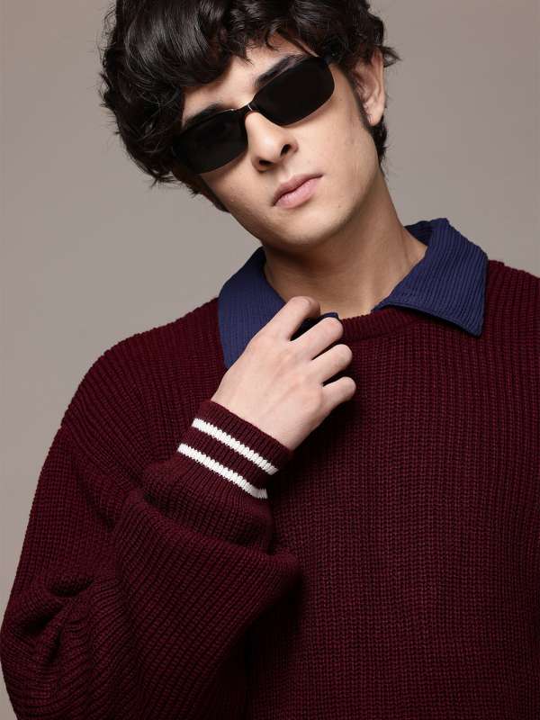 Sweaters for Men Buy Mens Sweaters Woollen Sweaters Online Myntra