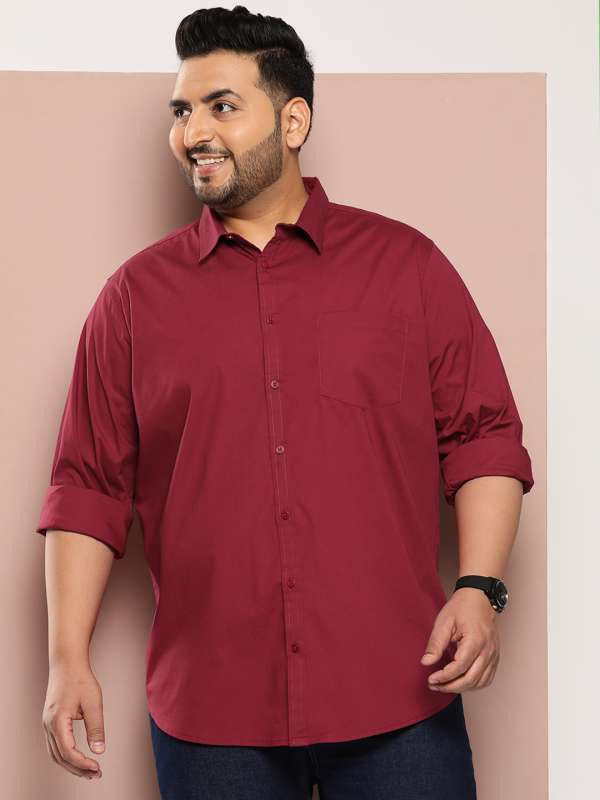 Casual plus size shirts on sale