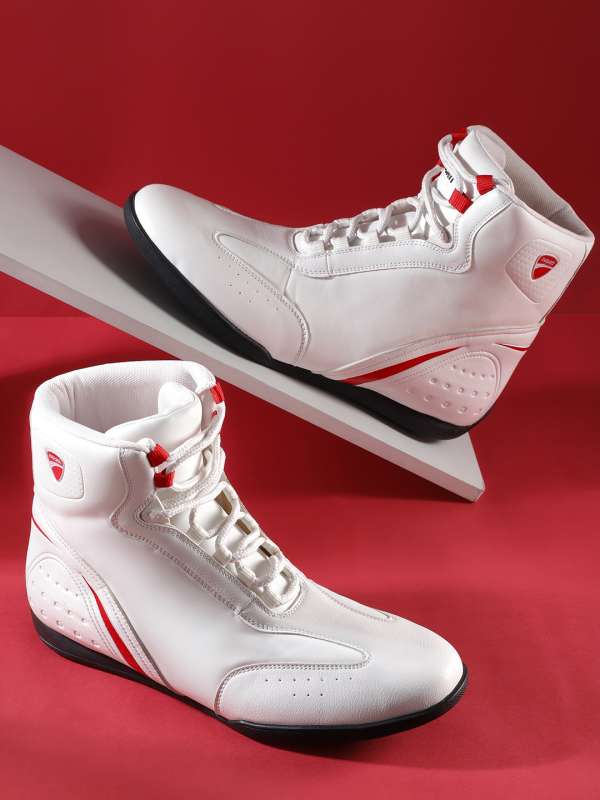 White Mid Top Sneakers Buy White Mid Top Sneakers online in India