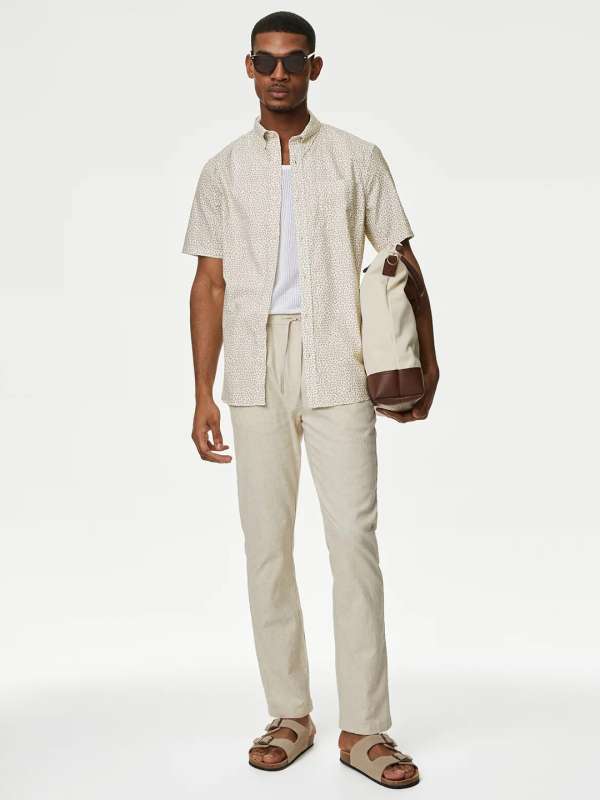 Marks and spencer shirts online clearance