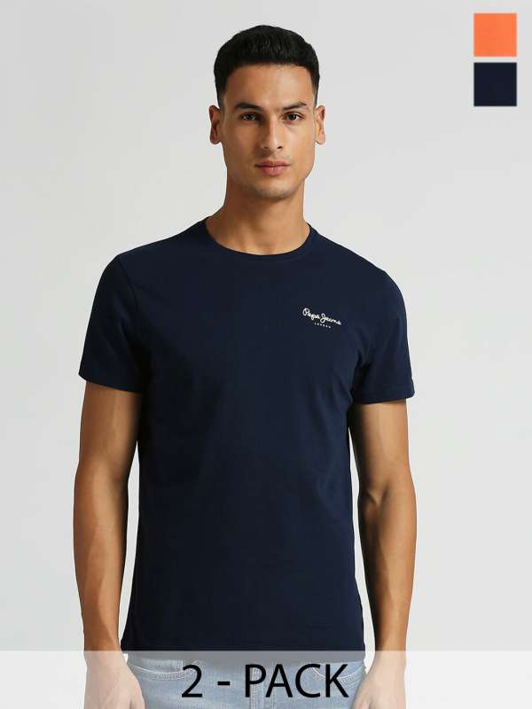 Pepe jeans pack of 3 t shirts clearance