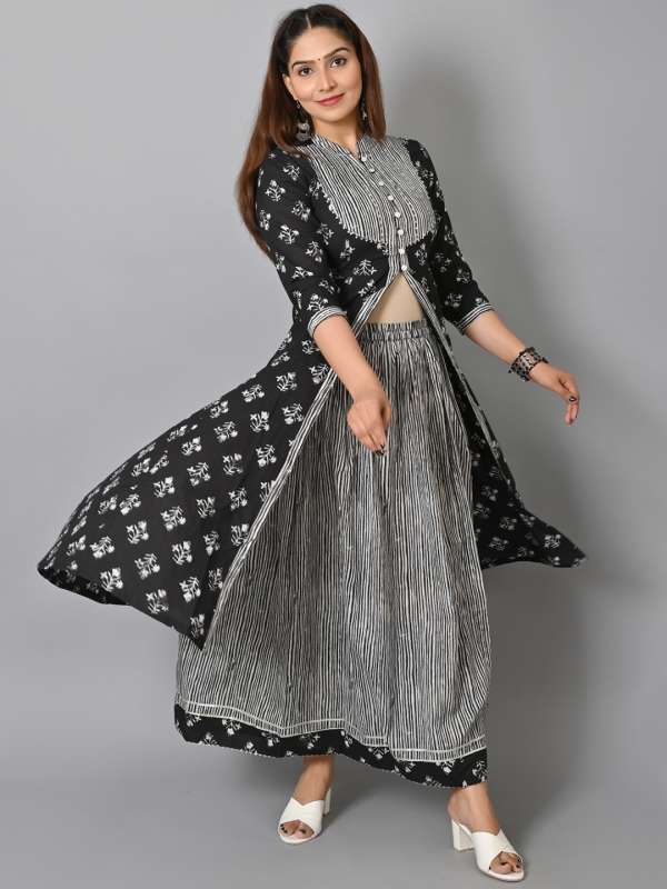 Ethnic skirt with long kurta new arrivals