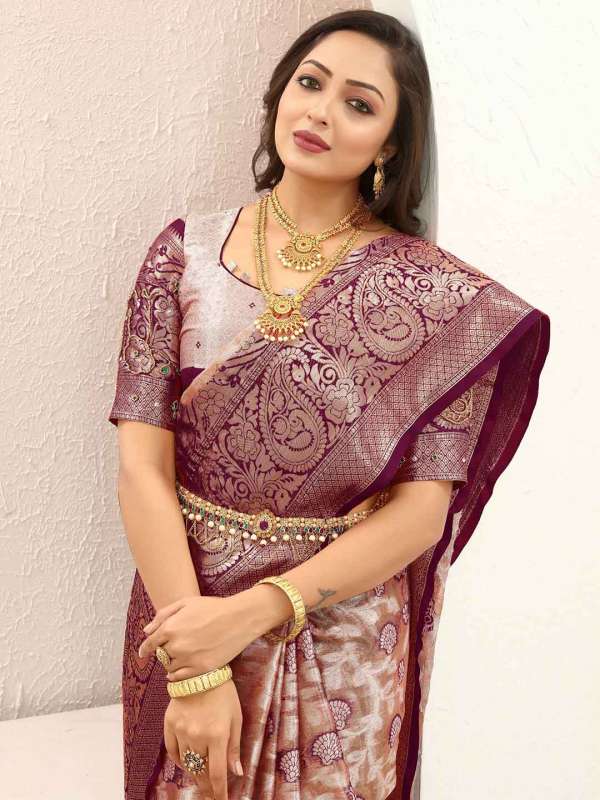 Buy Kanjivaram Sarees Online at Best Price in India Myntra
