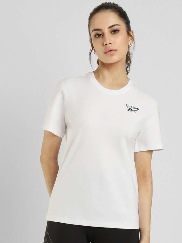 White Reebok Tshirts Buy White Reebok Tshirts online in India