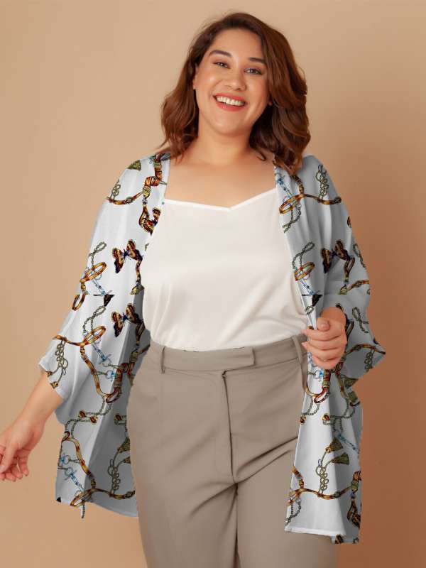 Plus size shrugs online top
