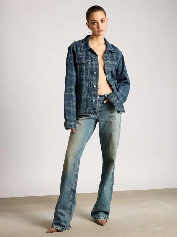 Jean top online shopping top