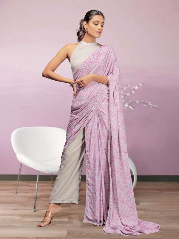 Pant saree myntra clearance