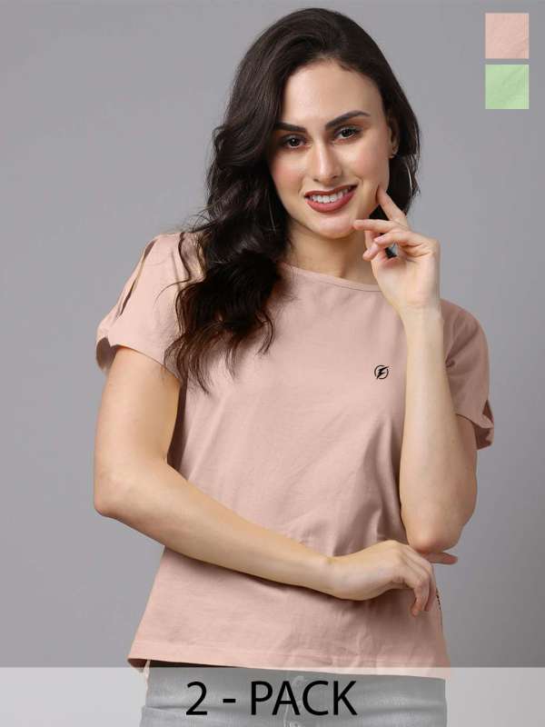 Cold shoulder women's tops shop