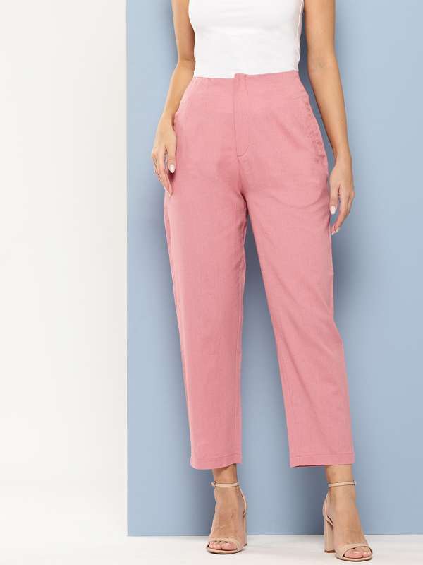 Women Linen Trousers Buy Women Linen Trousers online in India