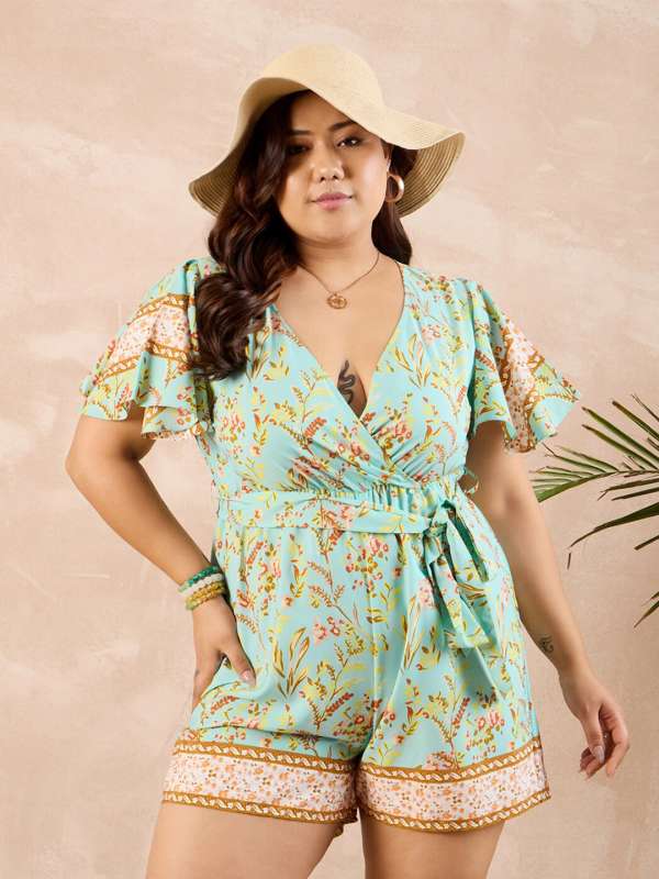 Buy Plus Size Jumpsuits Online in India Myntra