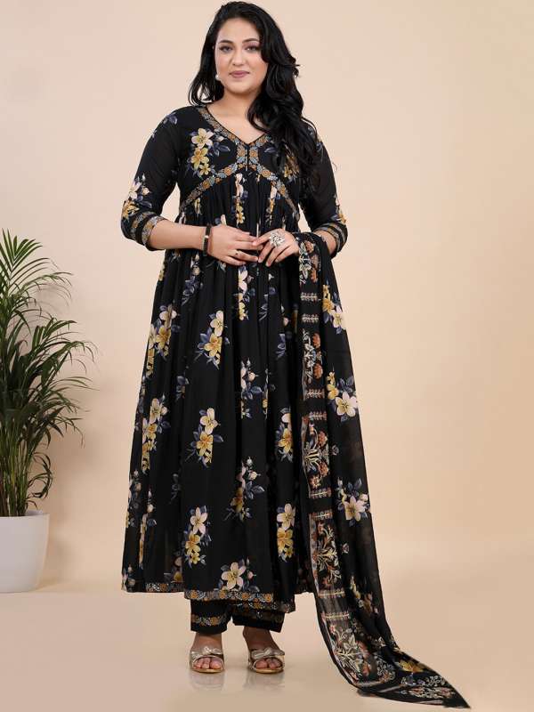 Myntra floor length kurtis clearance