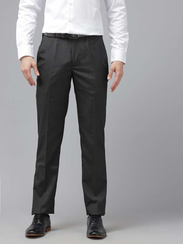 Park Avenue Pleated Trousers Buy Park Avenue Pleated Trousers online in India