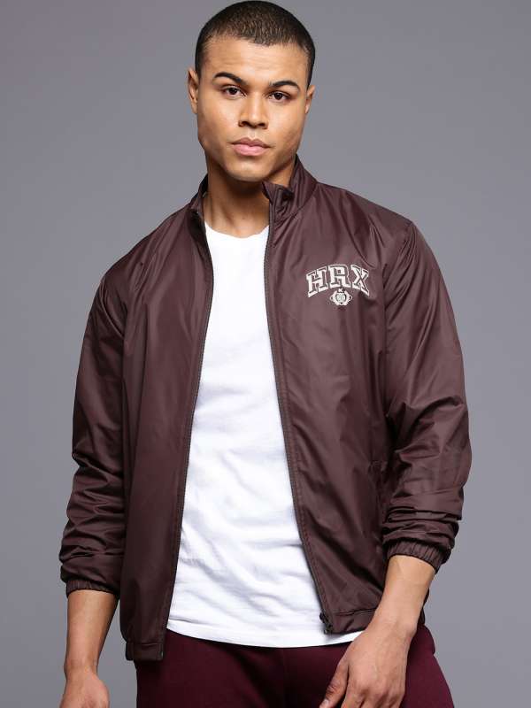 Hrx By Hrithik Roshan Wine Solid Casual Jacket Buy Hrx By Hrithik Roshan Wine Solid Casual Jacket online in India