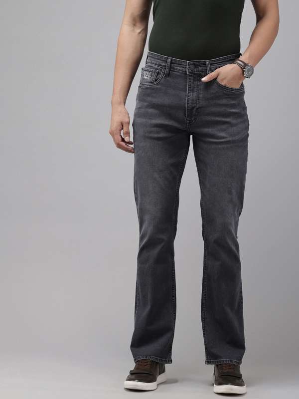 Bell bottom jeans myntra store