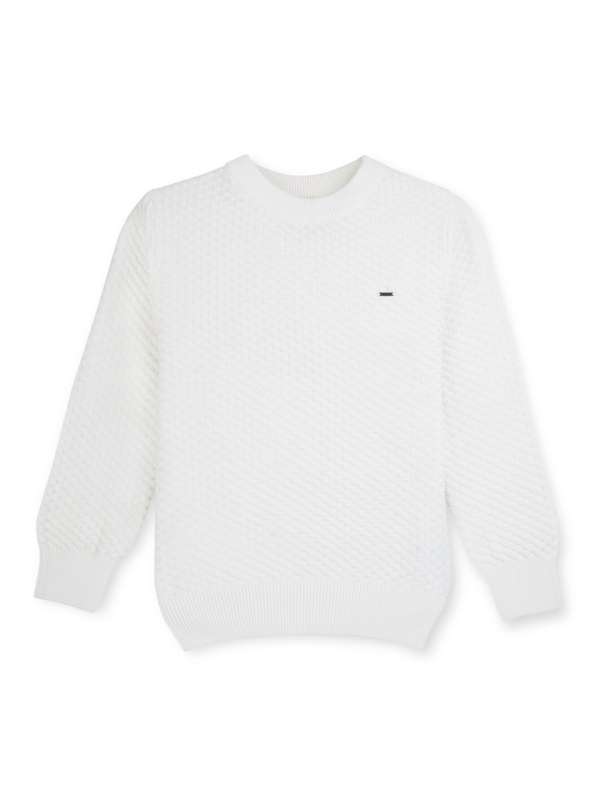 Acrylic wool blend sweaters top