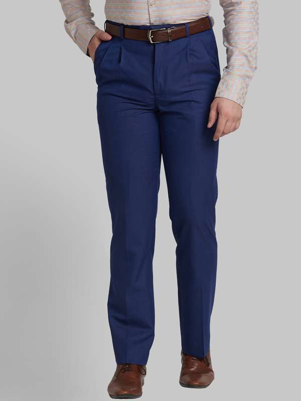 Pleated mens trousers online shop