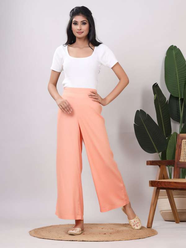 Palazzos Buy Palazzo Pants Online for Women Myntra