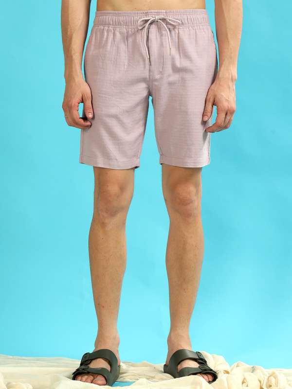 Linen shorts mens india online