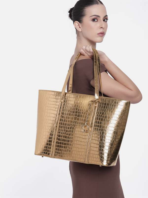 Gold Bags Buy Trendy Gold Bags Online in India Myntra