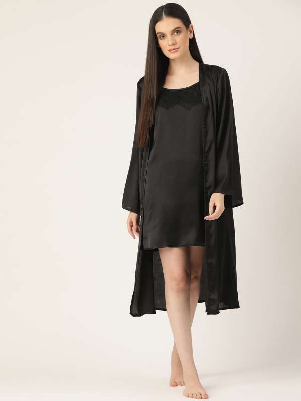 Buy Satin Nighties Nightdress for Women Online Myntra