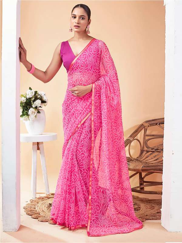 Designer blouse for bandhani saree discount