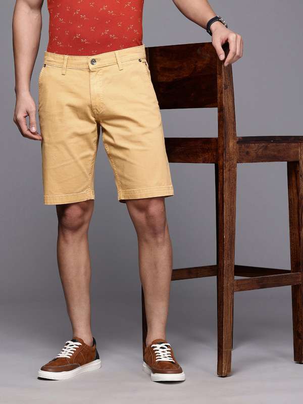 Khaki shorts mens shop