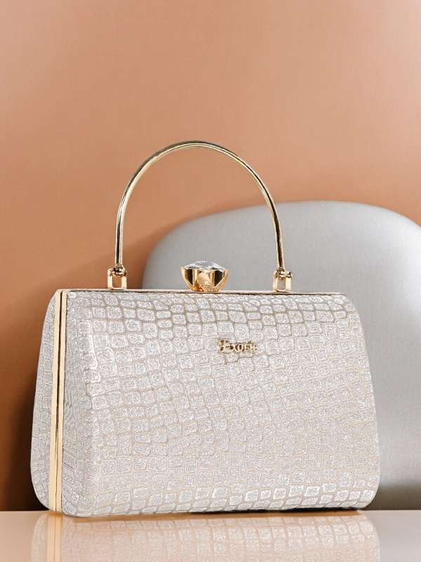 Silver Clutches Buy Silver Clutches online in India