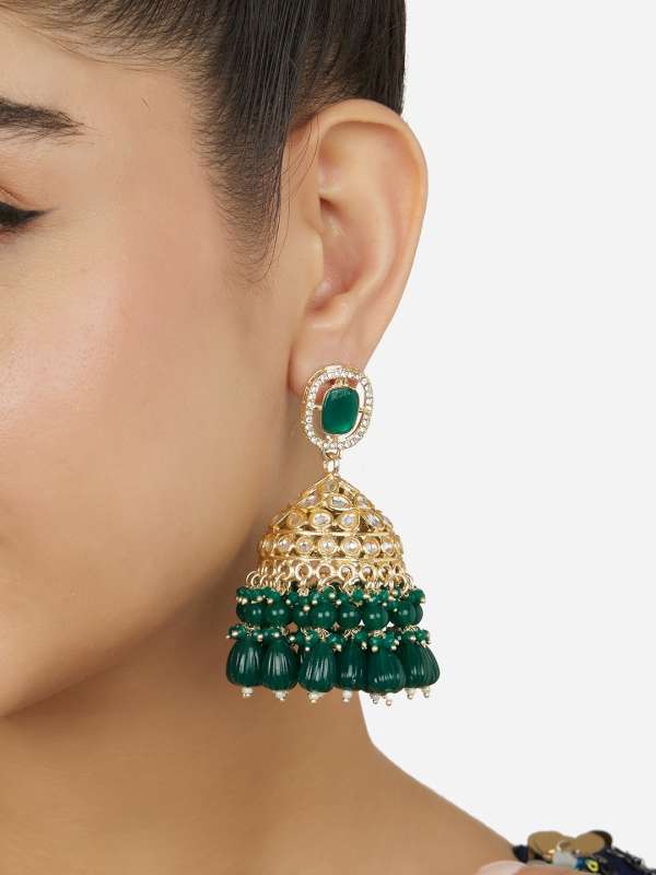 Zaveri Pearls Jhumkas Earrings Buy Zaveri Pearls Jhumkas Earrings online in India