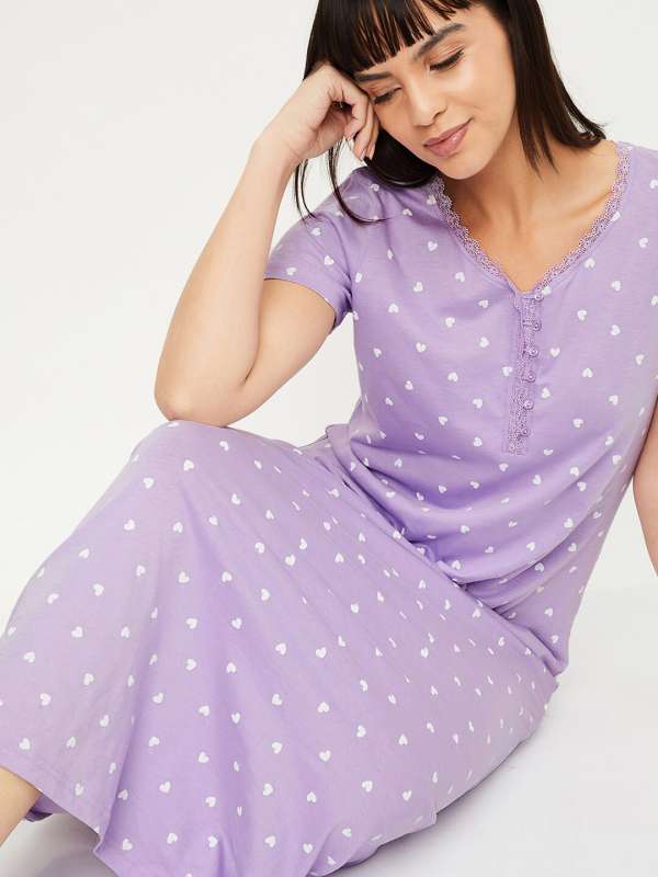 Myntra nighty cotton outlet