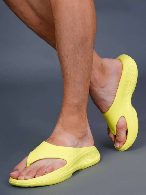 Lime green flip flops clearance