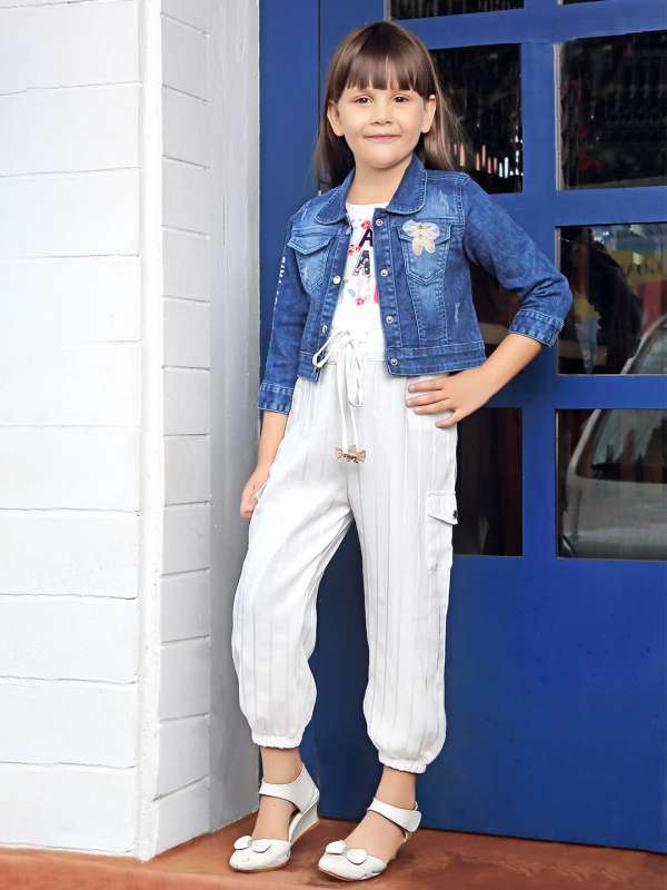 Jumpsuit for girls with jacket store