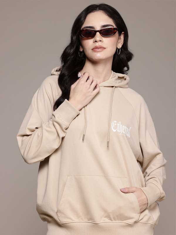 Hoodies for women myntra shop