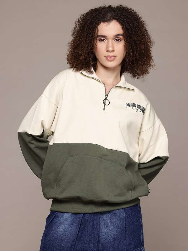 Cream Sweatshirts Buy Cream Sweatshirts online in India