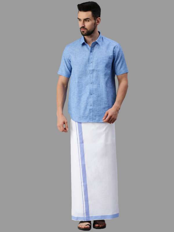 Best shirts for dhoti hot sale