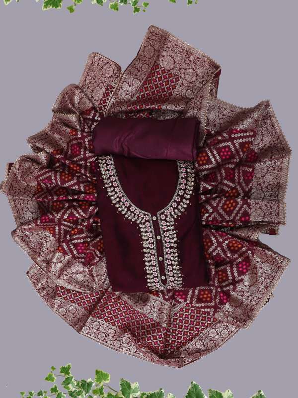 Grand churidar material clearance