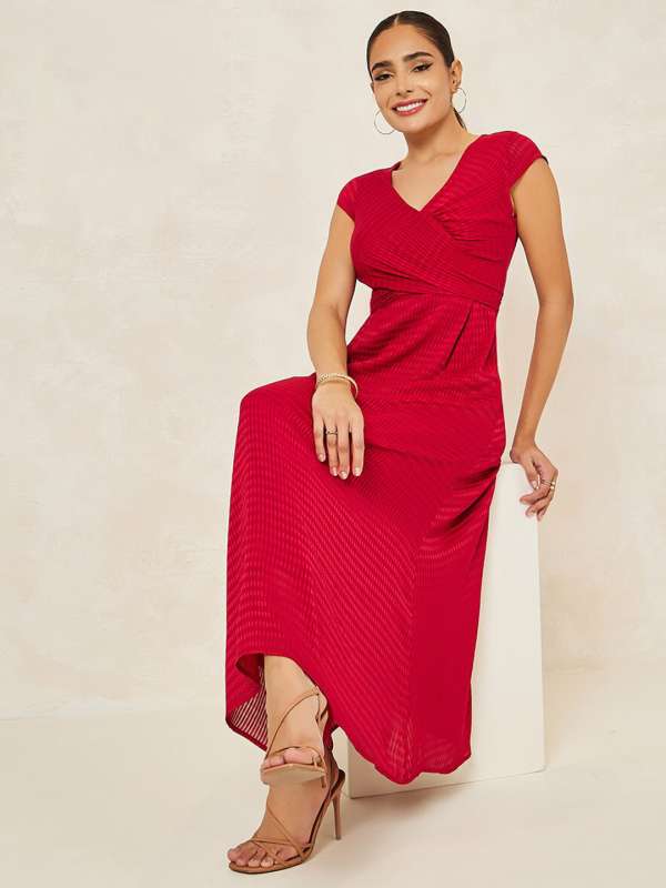 Red Women Dress Dungarees Buy Red Women Dress Dungarees online in India