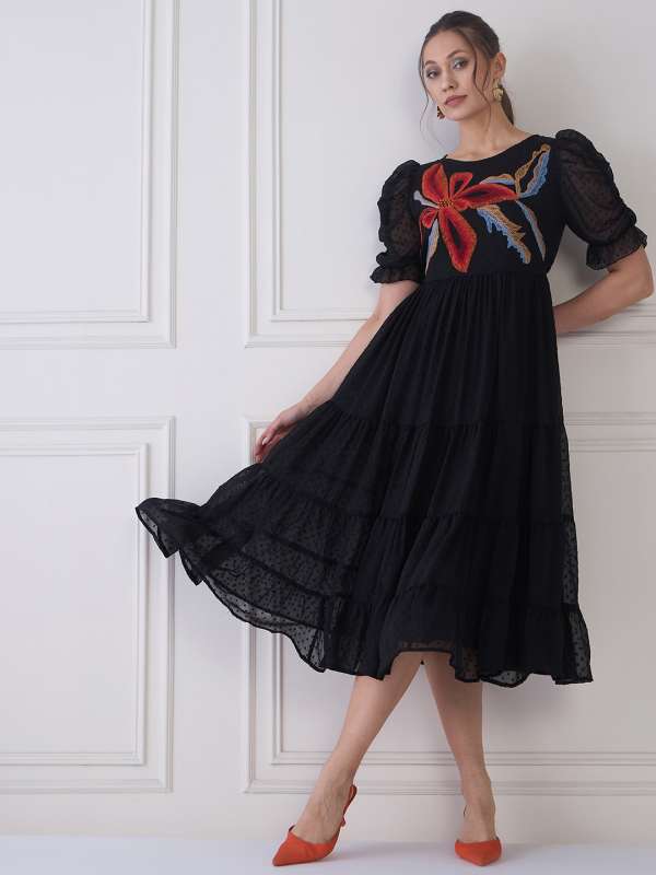 Black Xxl Dresses Buy Black Xxl Dresses online in India