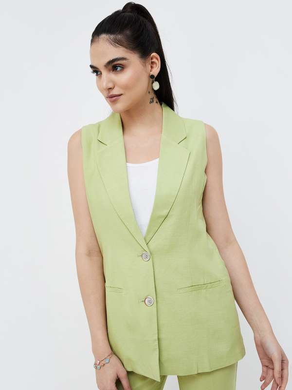 Sleeveless Blazer Blazers Buy Sleeveless Blazer Blazers online in India