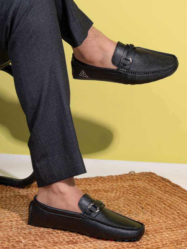 Alberto torresi black loafers hotsell