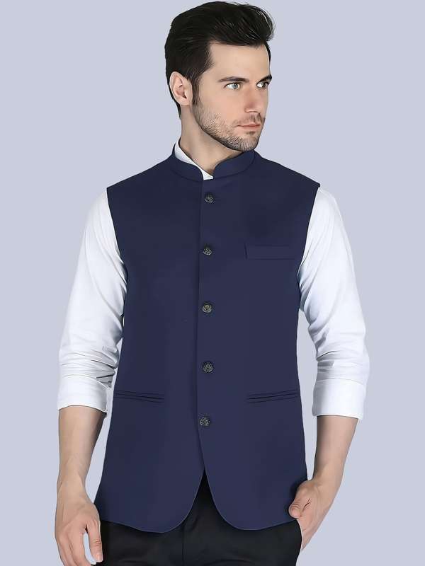 Red tape nehru jacket discount
