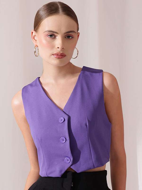 Purple Waistcoat Buy Purple Waistcoat online in India