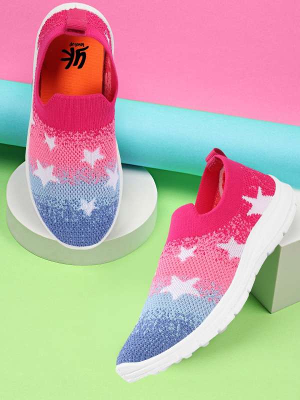 Girls slip on sneakers discount
