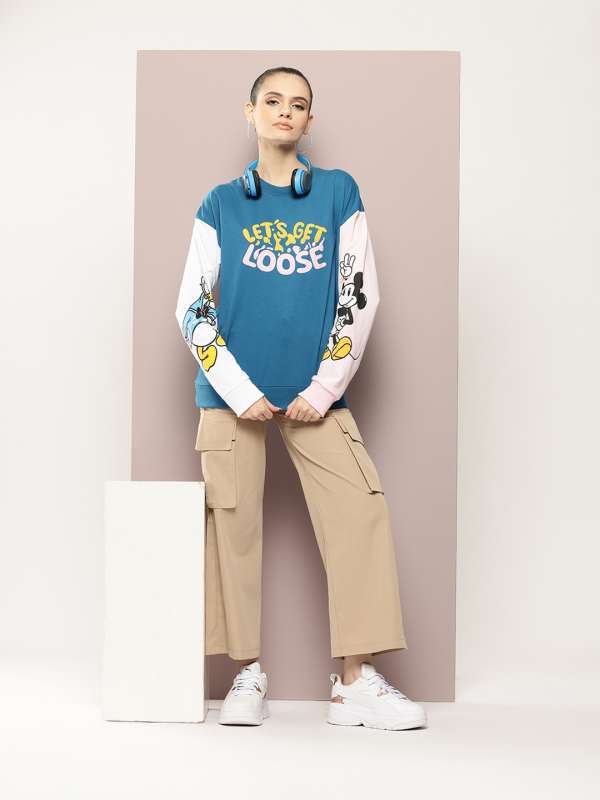 Kook N Keech Disney Blue Printed Sweatshirt 4813397.htm Buy Kook N Keech Disney Blue Printed Sweatshirt 4813397.htm online in India